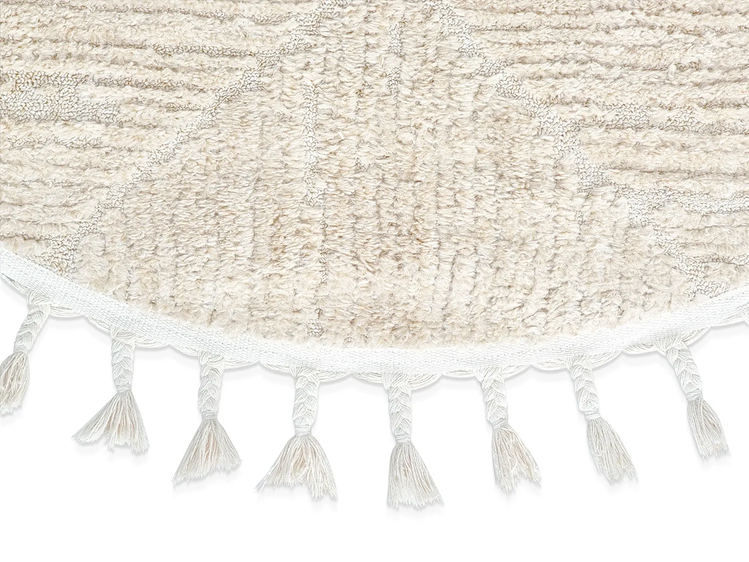 Runde Teppiche - Dallas (beige)