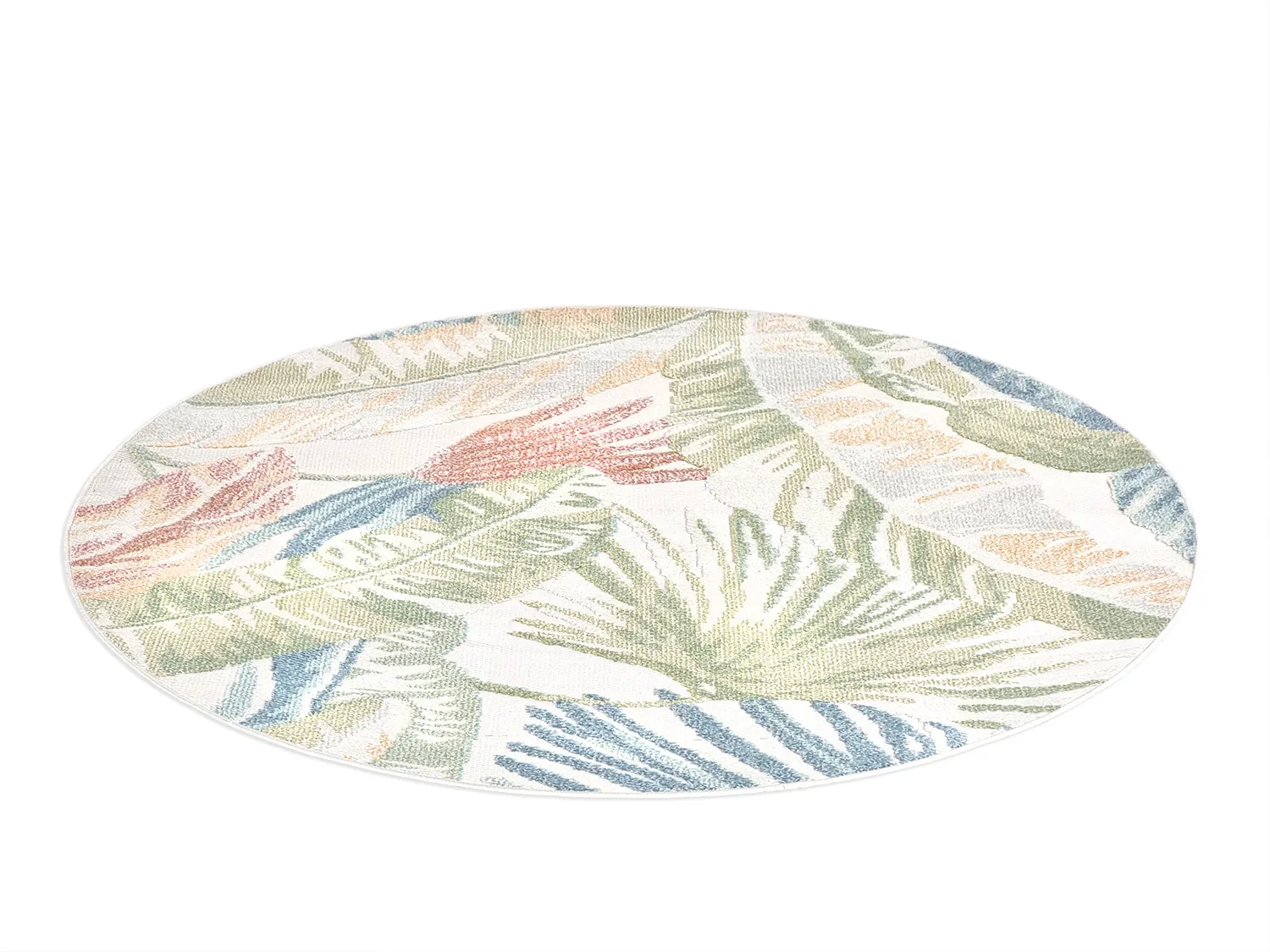 Runde Teppiche - Indoor/Outdoor Havana (cream/multi)