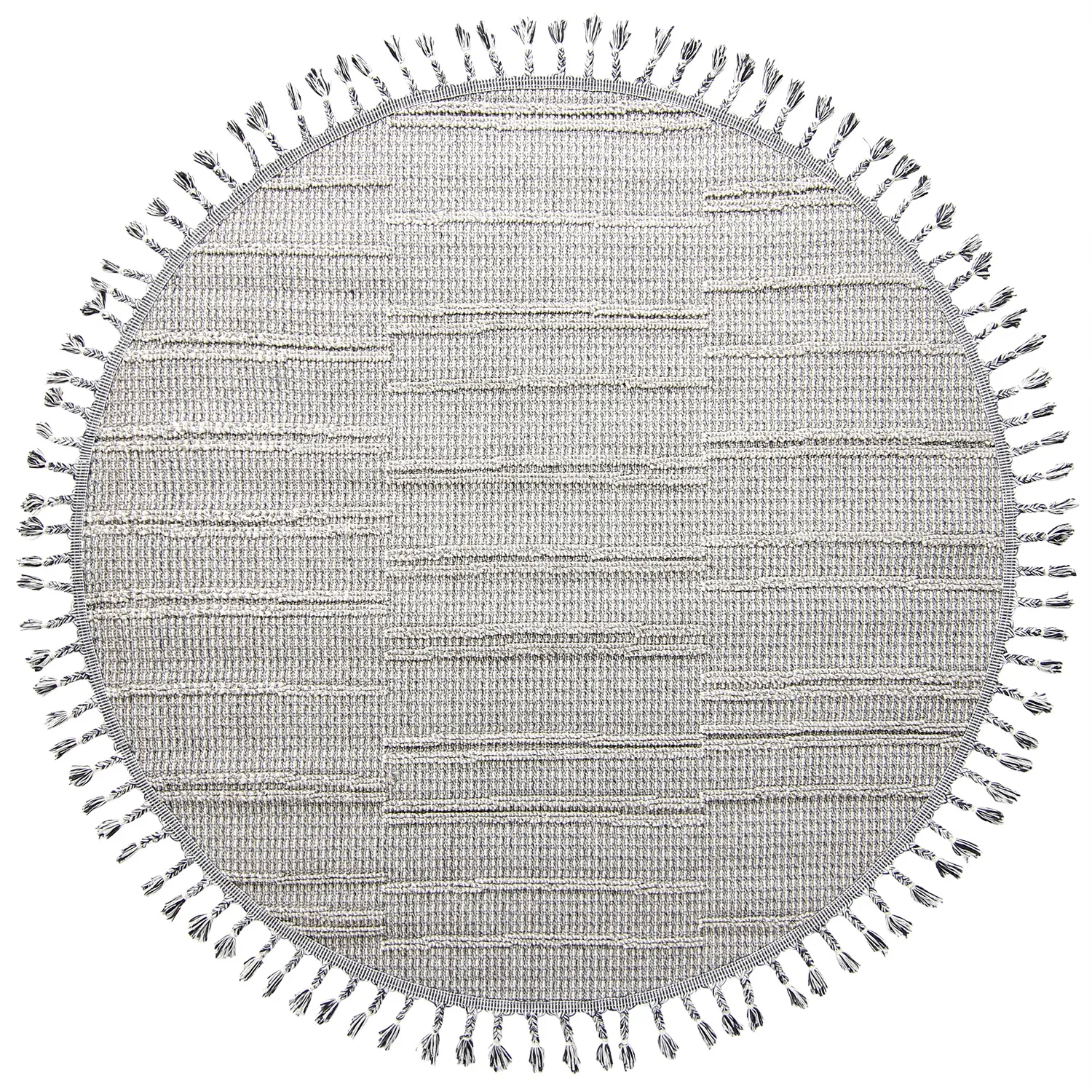 Runde Teppiche - Indoor/Outdoor Paz (grau)