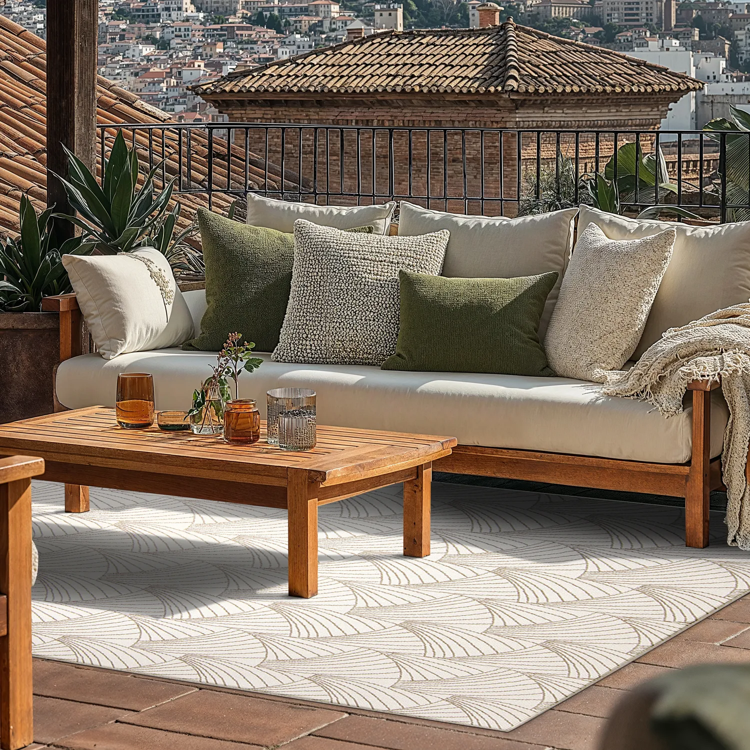 Teppich für innen und außen - Beau (beige)