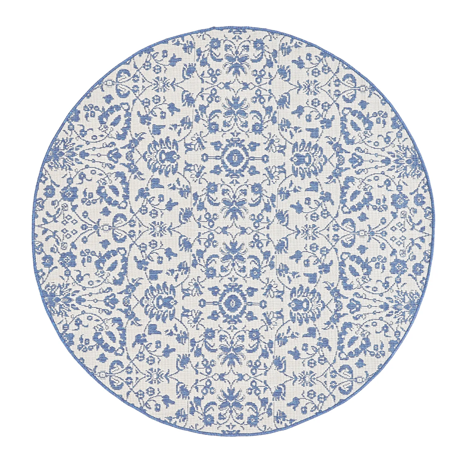 Rund Teppich - Brussels Ocean (blau)