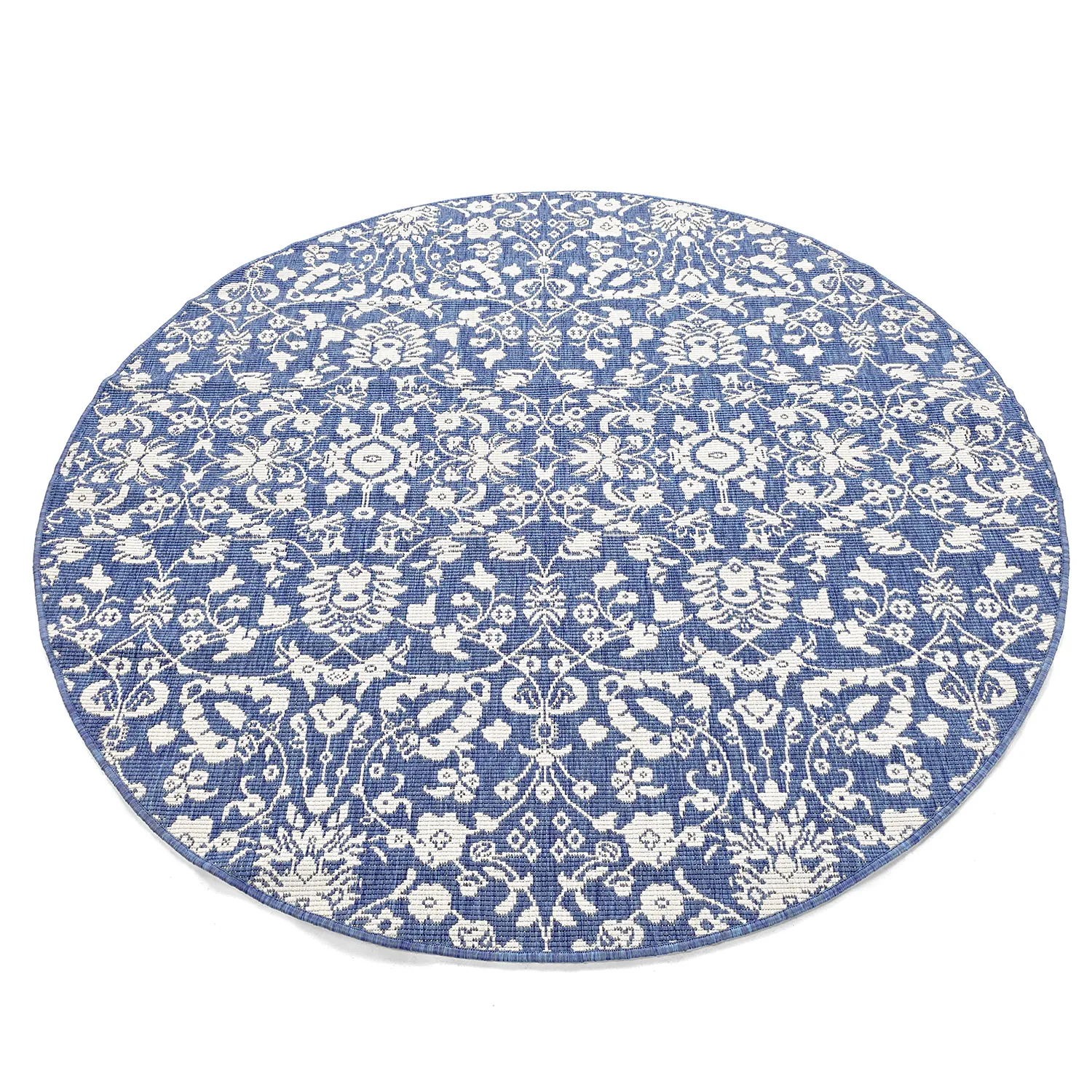 Rund Teppich - Brussels Ocean (blau)