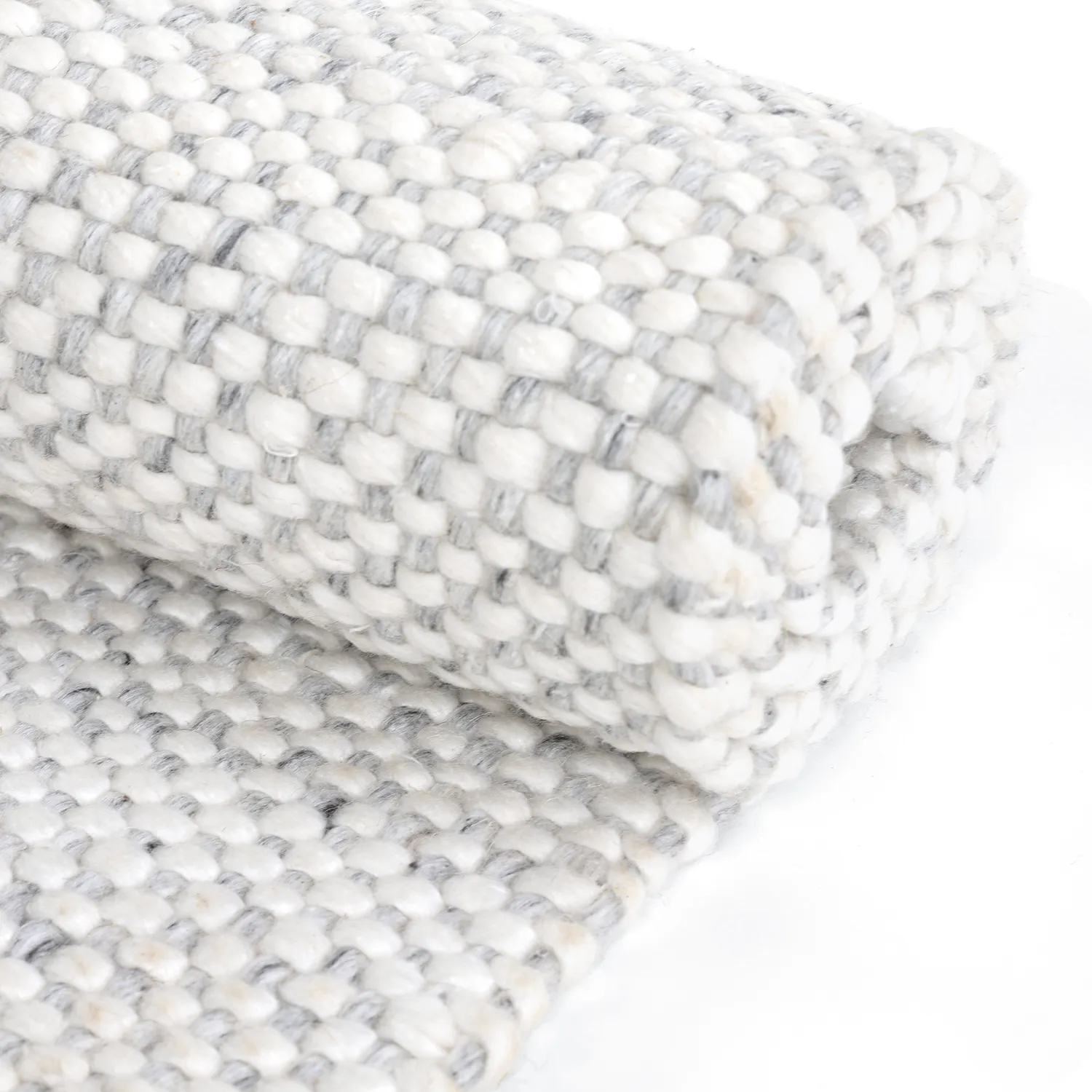 Teppich für innen und außen - Orta Wool Look (hellgrau)