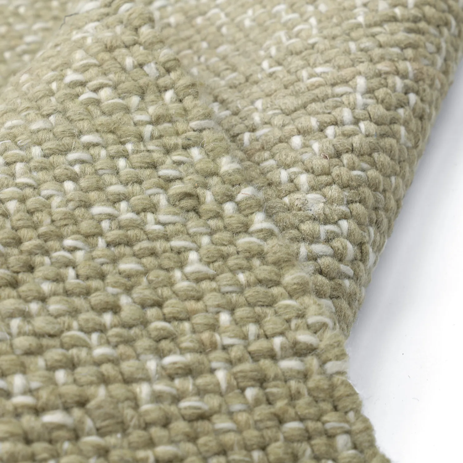 Teppich für innen und außen - Orta Wool Look (moosgrün)
