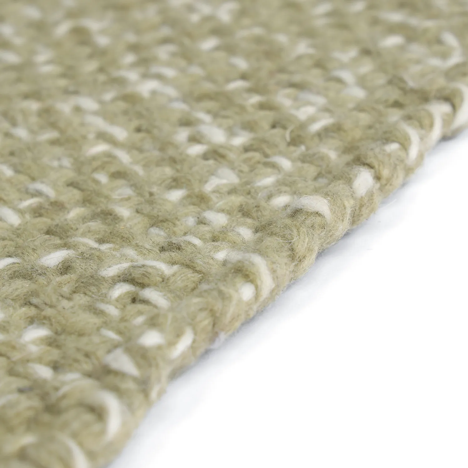 Teppich für innen und außen - Orta Wool Look (moosgrün)