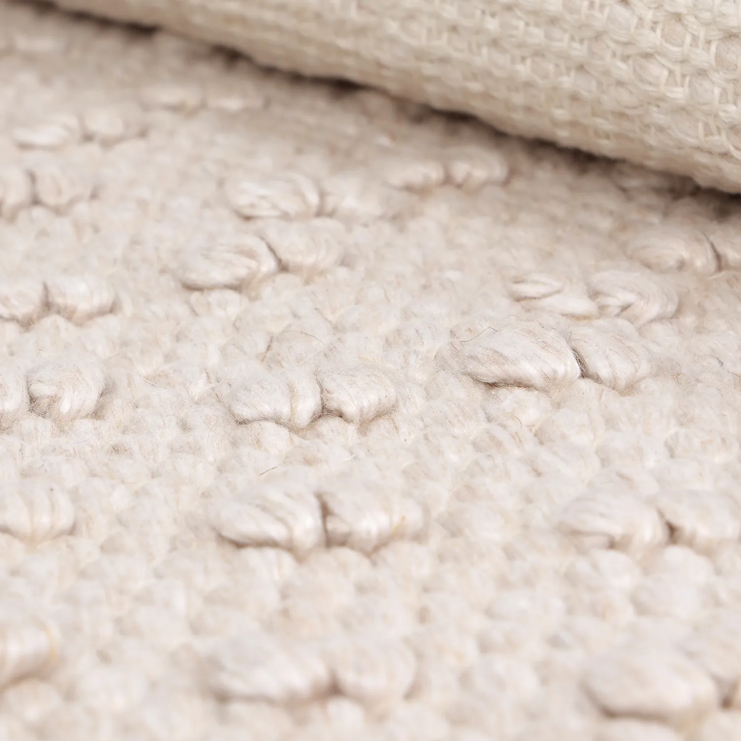 Teppich für innen und außen - Todi Wool Look (creme)