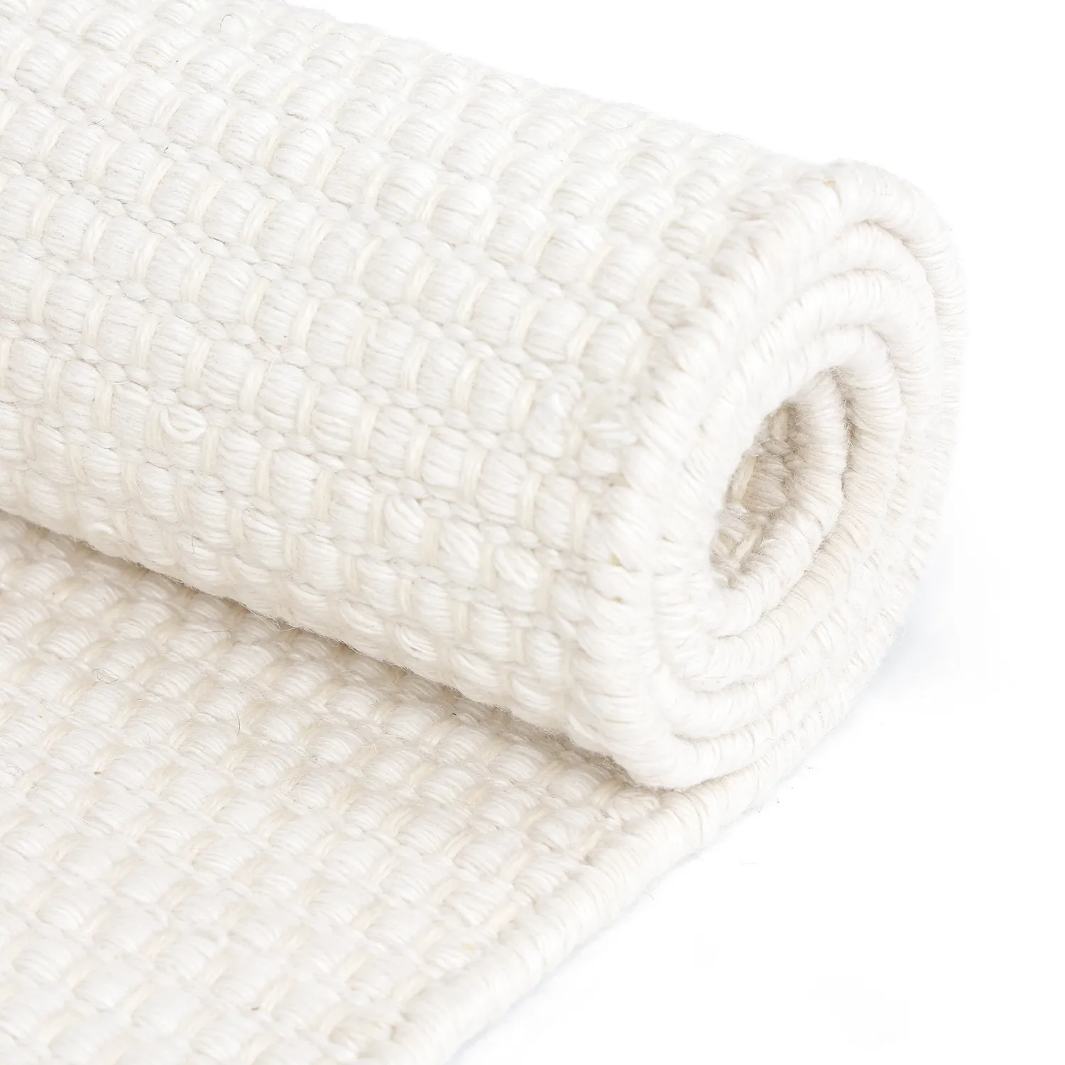 Teppich für innen und außen - Coastal Wool Look (creme)