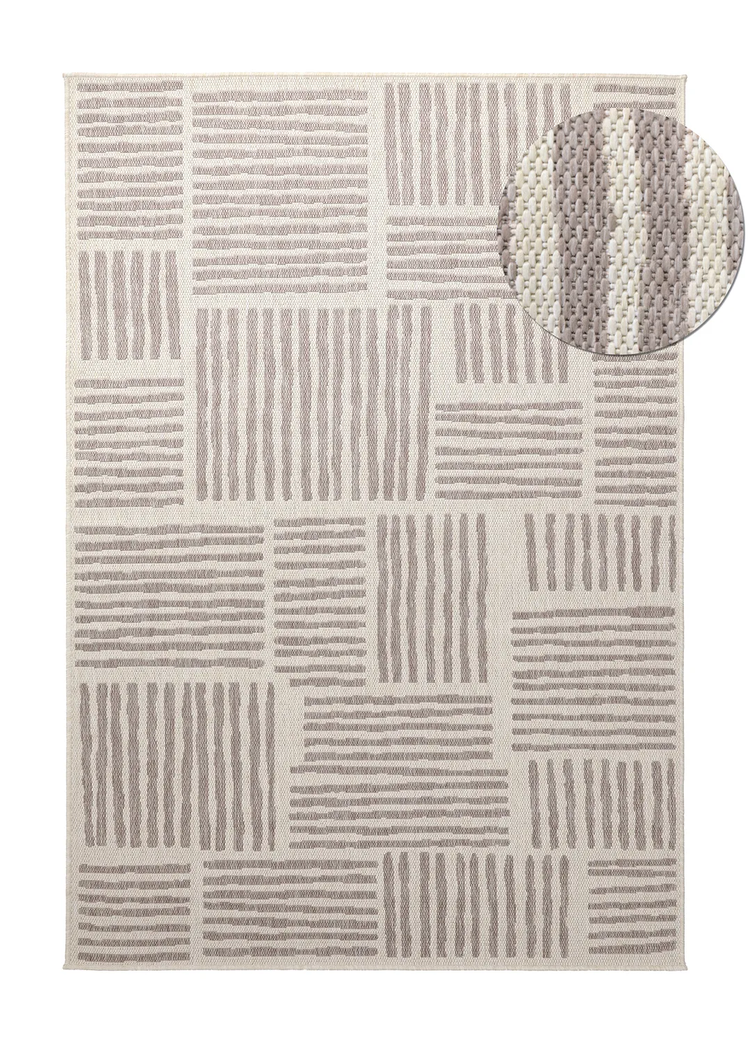 Teppich für innen und außen - Cordoba (taupe)