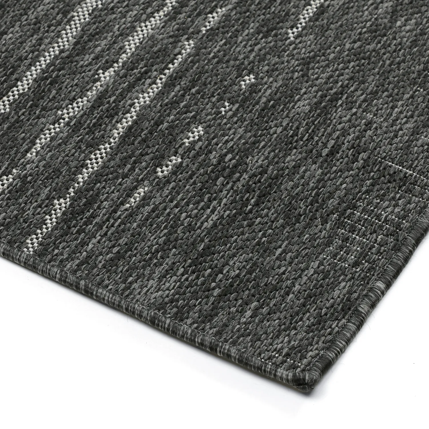 Teppich für innen und außen - Ragusa (schwarz/creme)