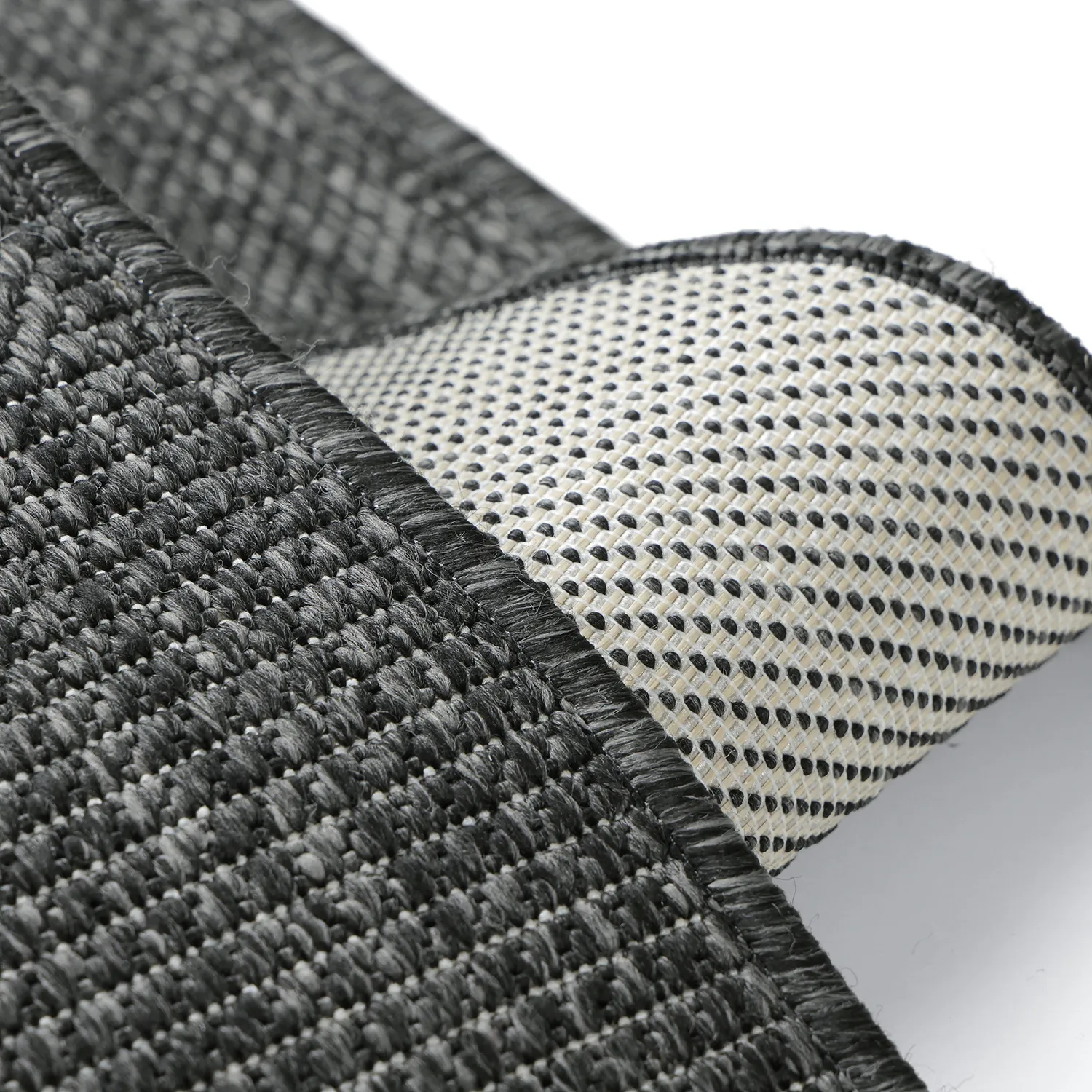 Teppich für innen und außen - Ragusa (schwarz/creme)