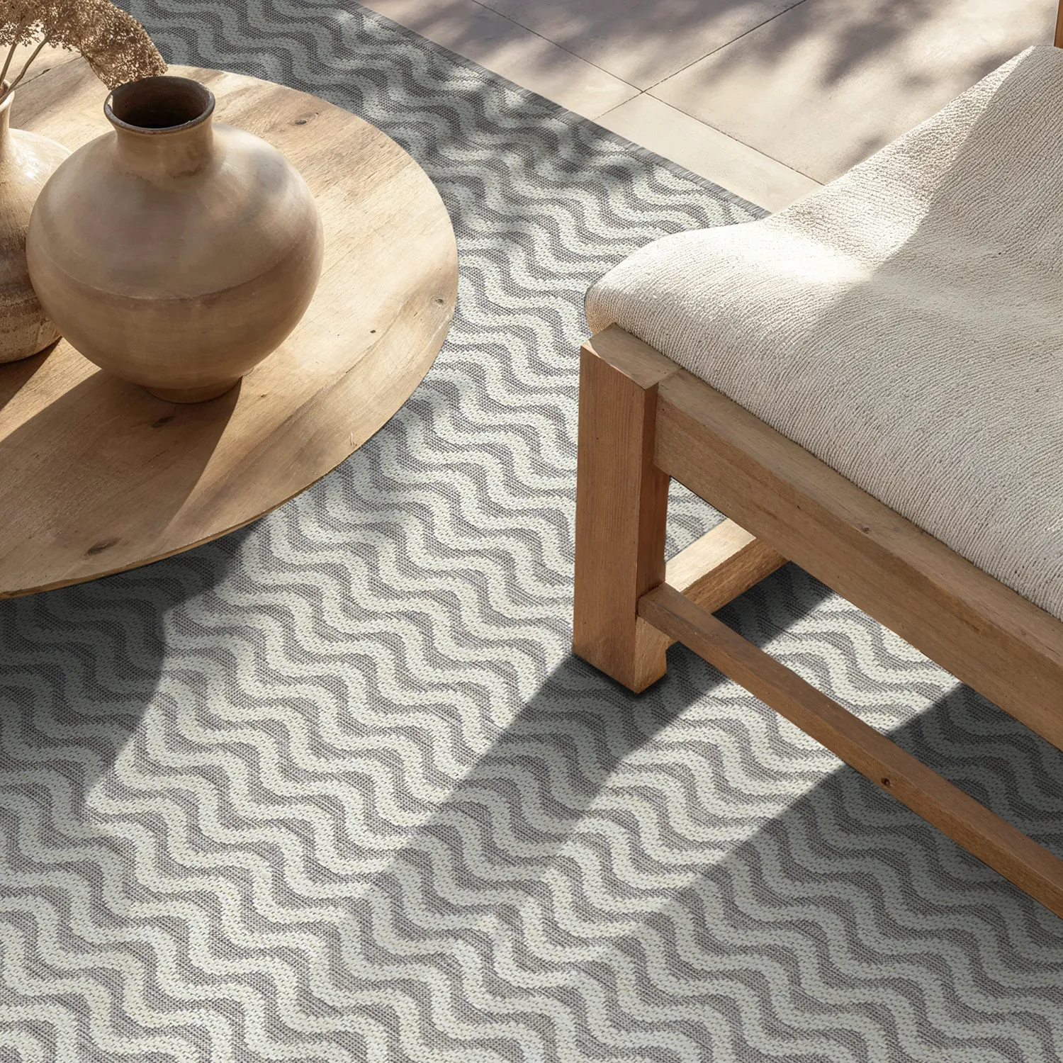 Teppich für innen und außen - Tracino (taupe)