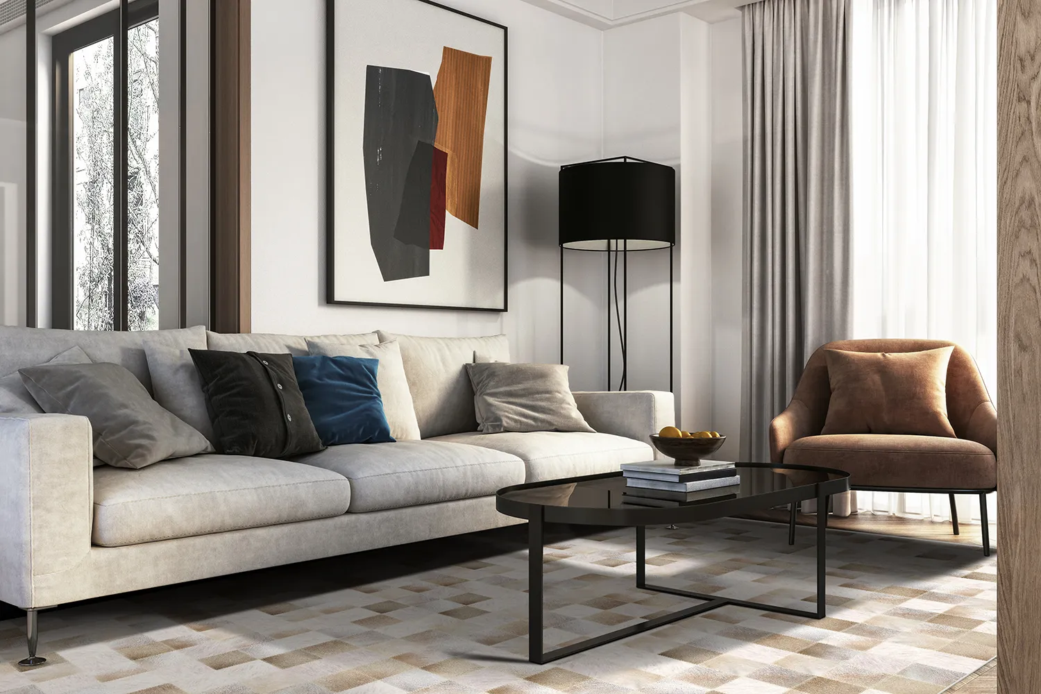 Wilton-Teppich - Fethiye (beige)