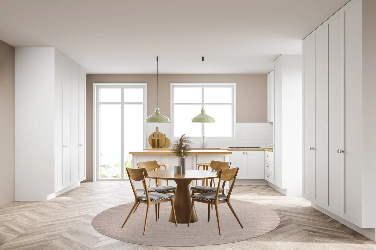 Runde Teppiche - Hamilton (Silver Grey)