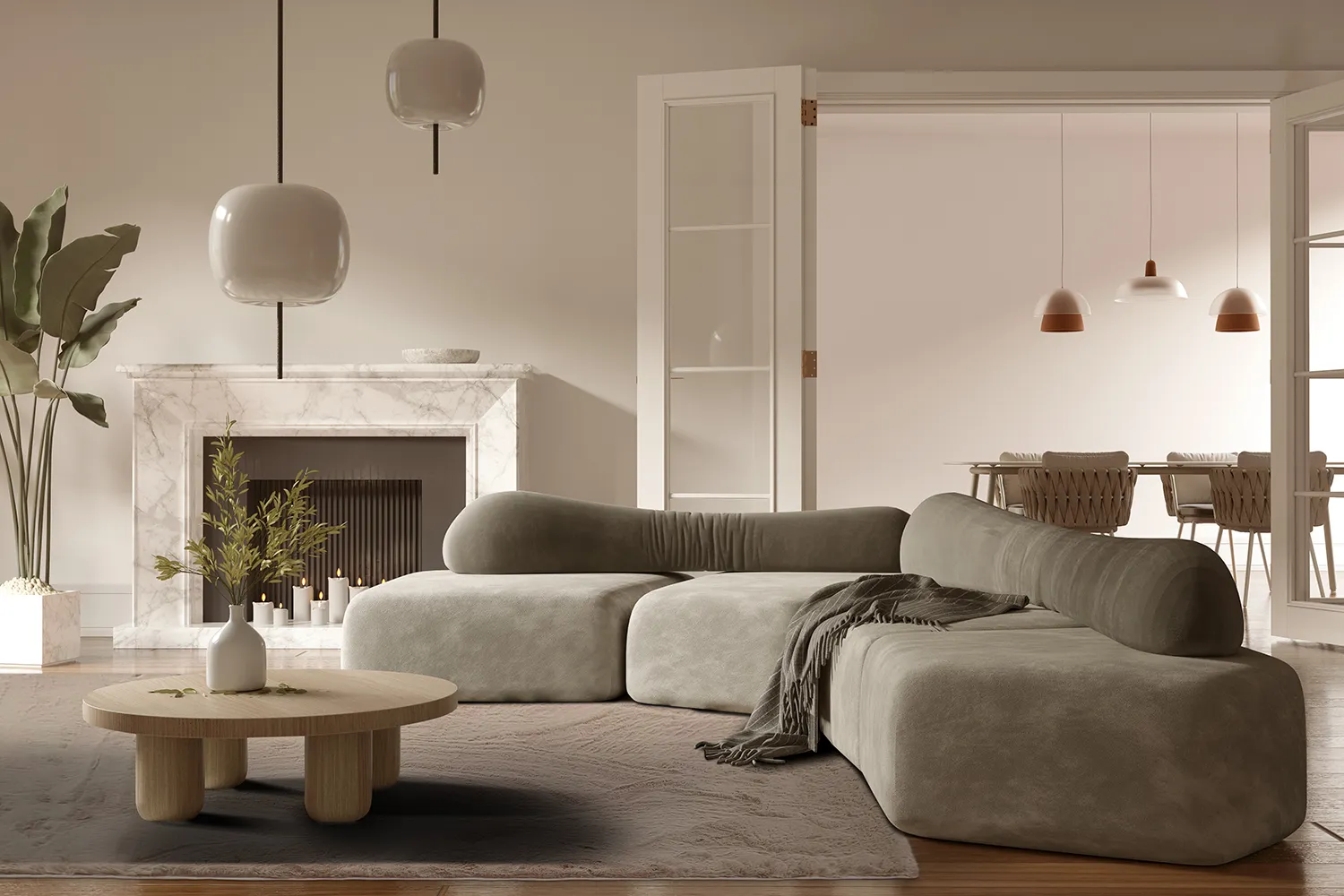 Hochflorteppiche - Cloud Super Soft (taupe)