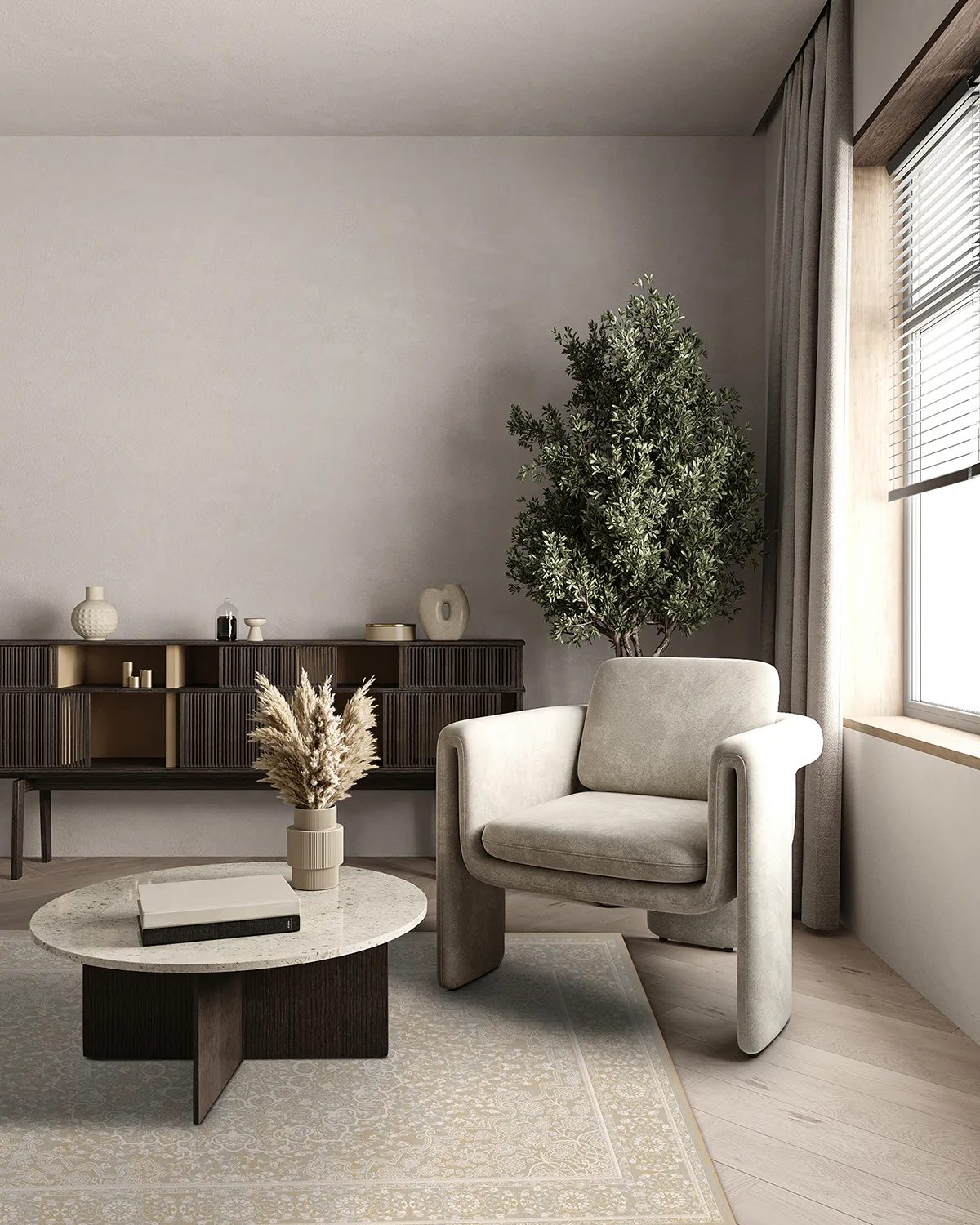 Wilton-Teppich - Vivian (beige)