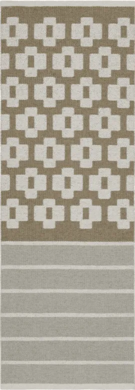 Kunststoffteppiche - Der Horred-Teppich Iris (beige)