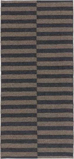 Kunststoffteppiche - Der Horred-Teppich Irma (schwarz)