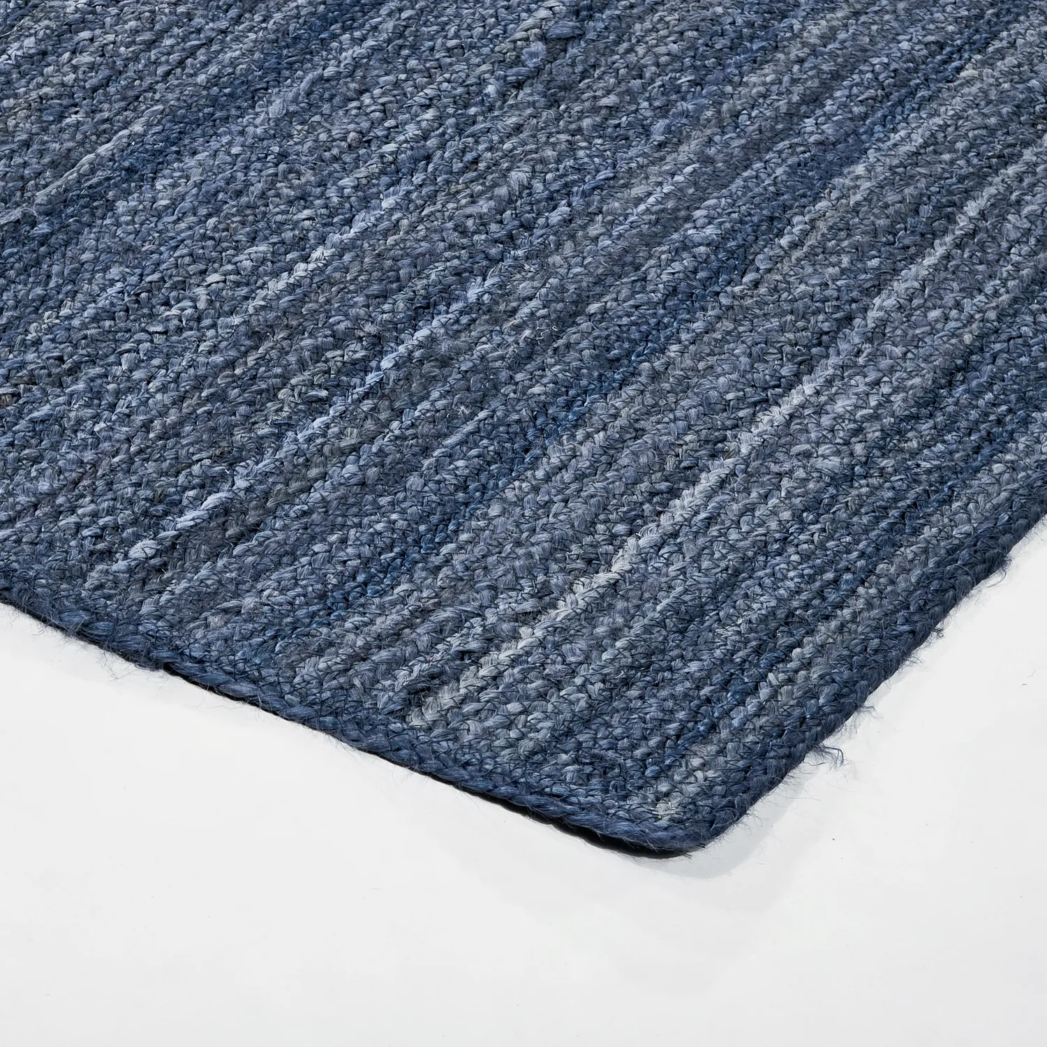 Juteteppich - Amasia (blau)