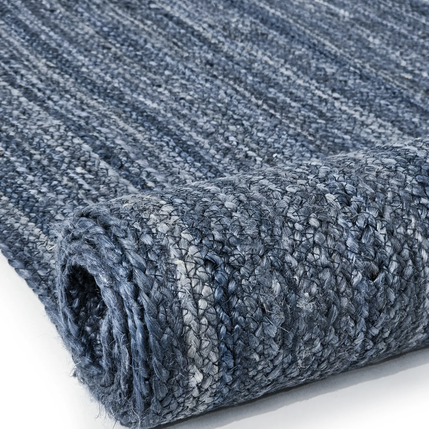 Juteteppich - Amasia (blau)