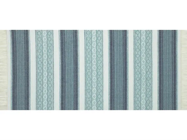Kunststoffteppiche - Der Horred-Teppich Karl (blau)