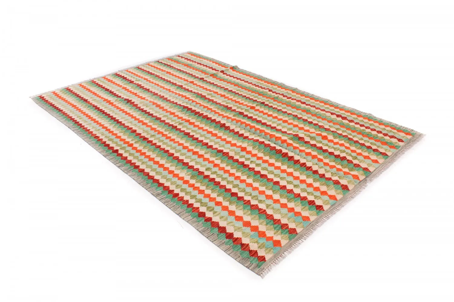 Orientalischer Kelim-Teppich 294 x 202 cm