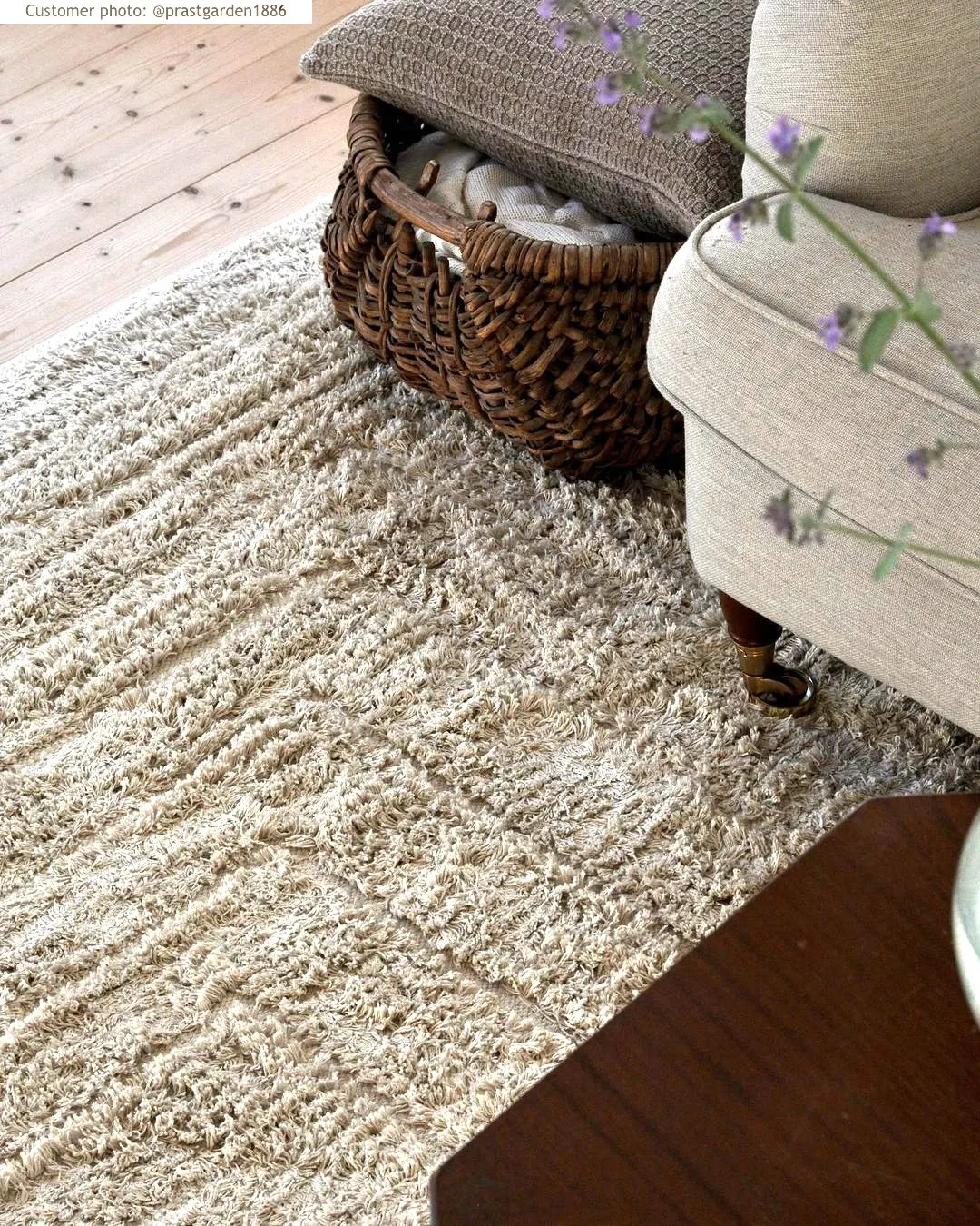 Hochflorteppiche - Kendra Natural Cotton Shaggy (natur)