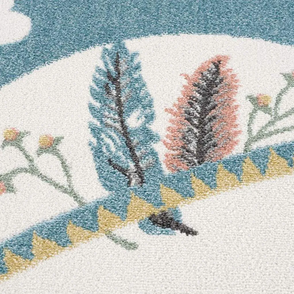 Kinderteppich - Night Sky Rund (multi)