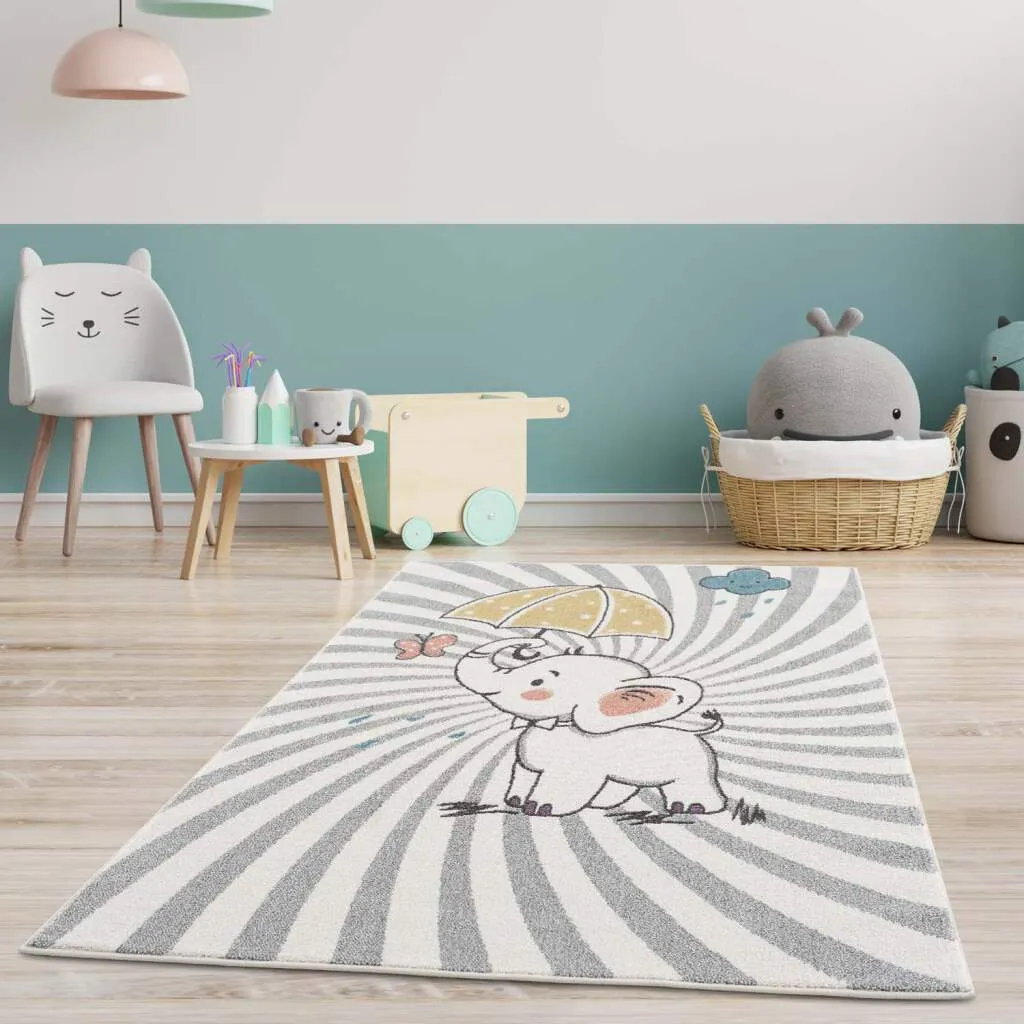 Kinderteppich - Elephant (multi)
