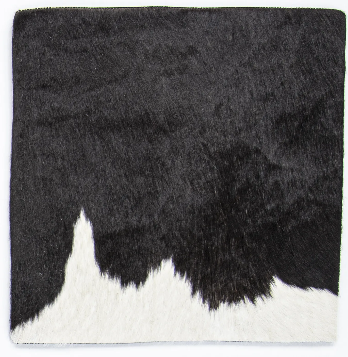 Kuhfell-Kissen (kissenbezug) 45 x 45 cm