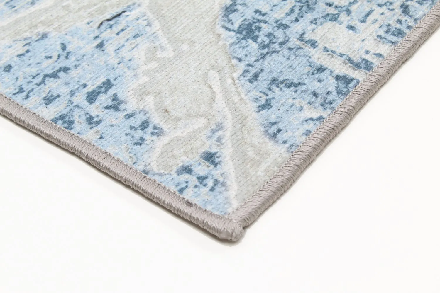 Wilton-Teppich - Lagos (blau)