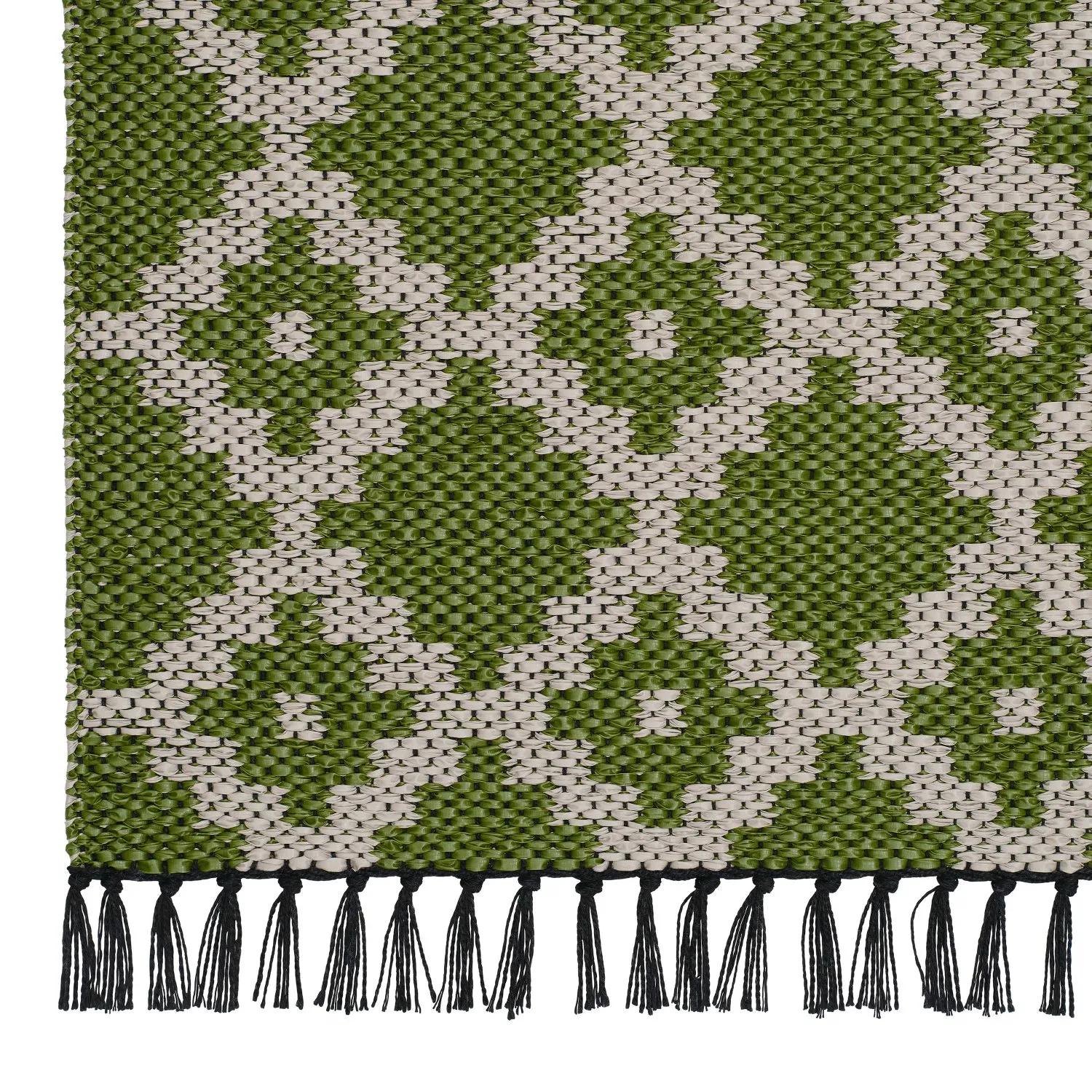 Kunststoffteppiche - Der Horred-Teppich Leia (grün)