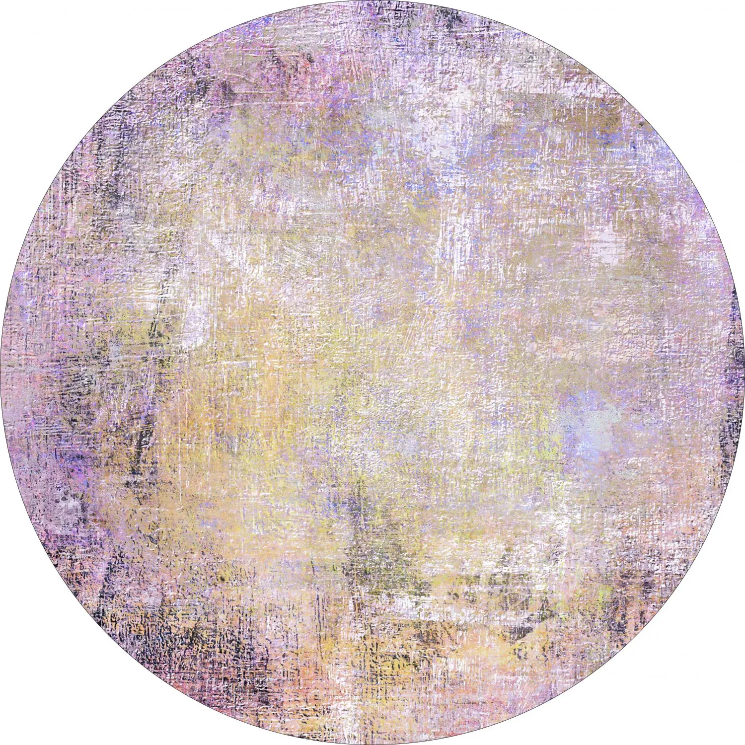 Rund Teppich - Loures (violett)