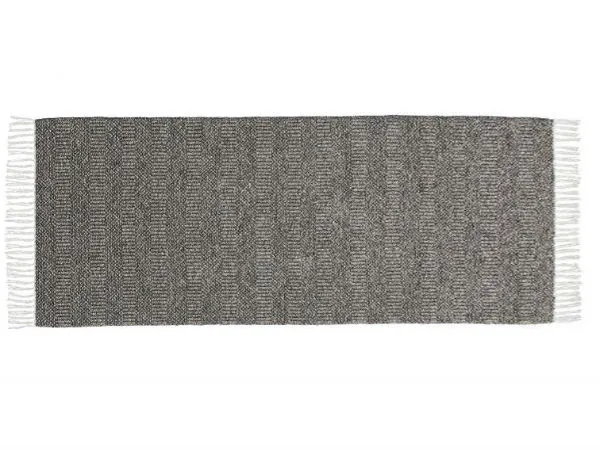 Kunststoffteppiche - Der Horred-Teppich Maja Mix (Graphit)