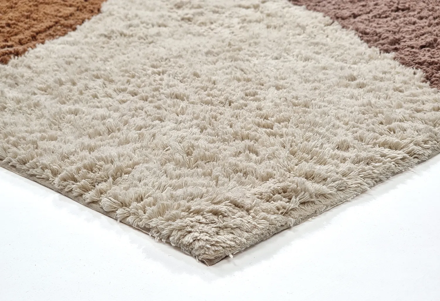 Hochflorteppiche - Alpe Natural Cotton Shaggy (multi)