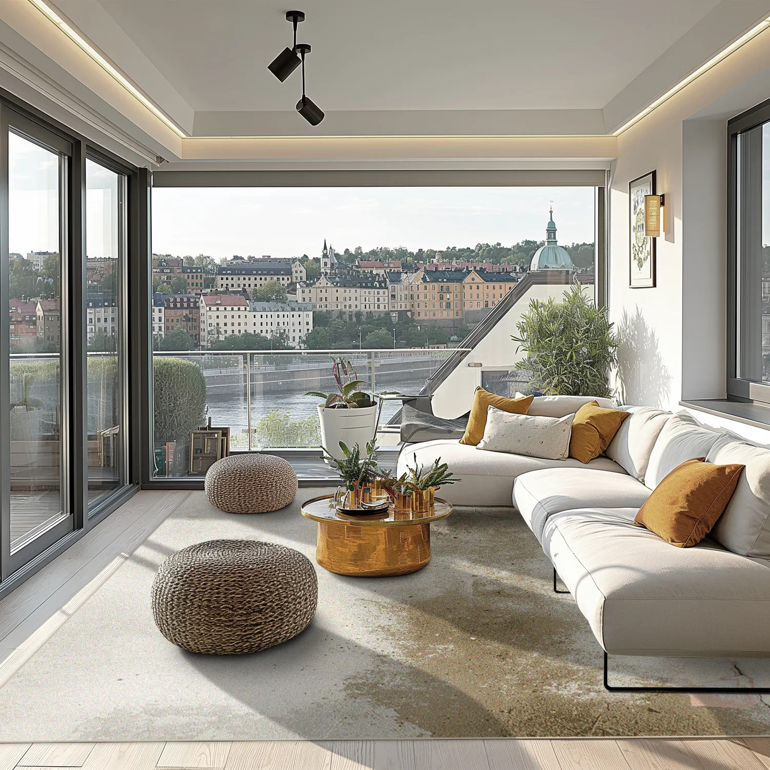 Wilton-Teppich - Aurelia (beige)