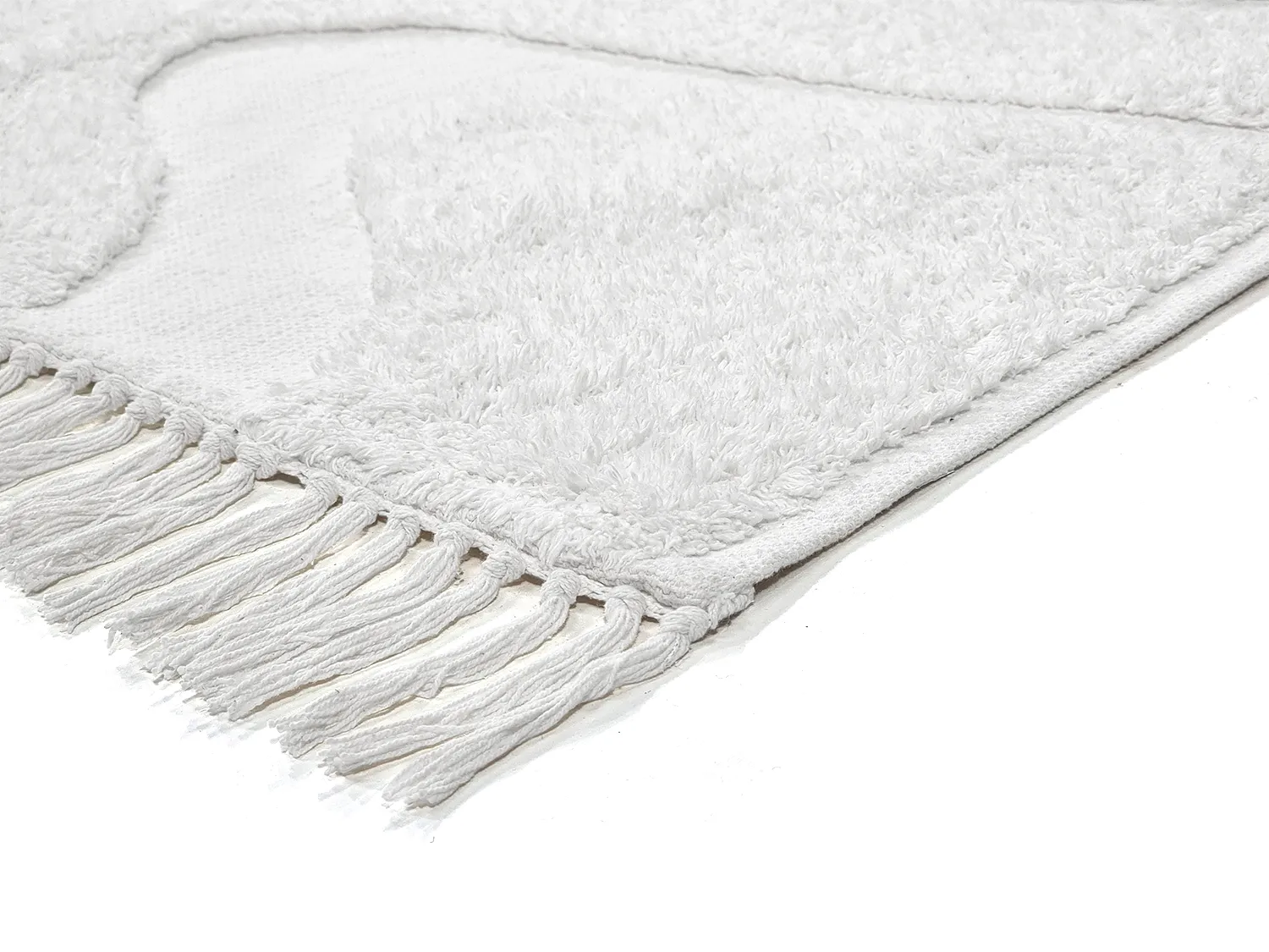 Hochflorteppiche - Bonnie Natural Cotton Shaggy (offwhite)