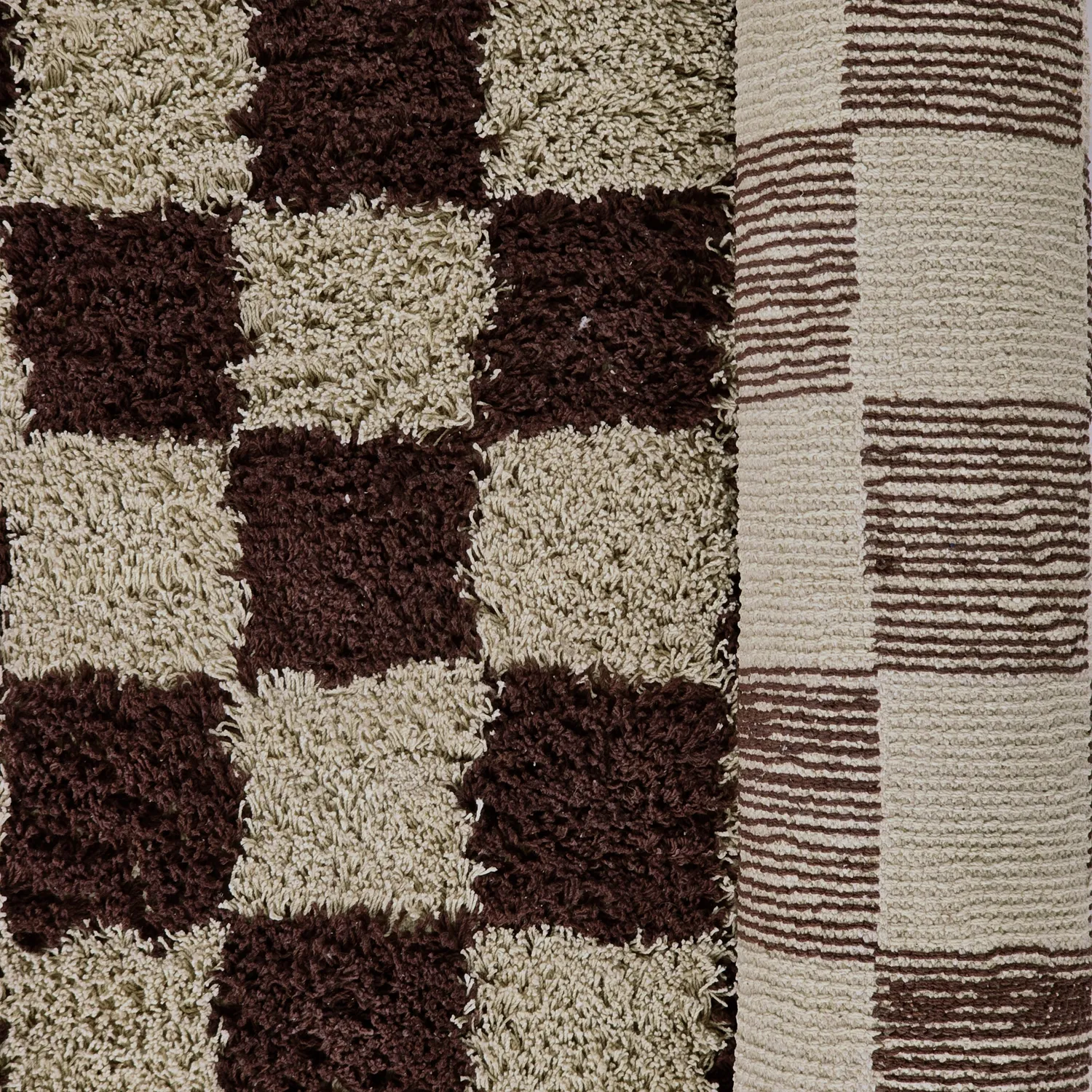 Hochflorteppiche - Elsey Natural Cotton Shaggy (beige/braun)