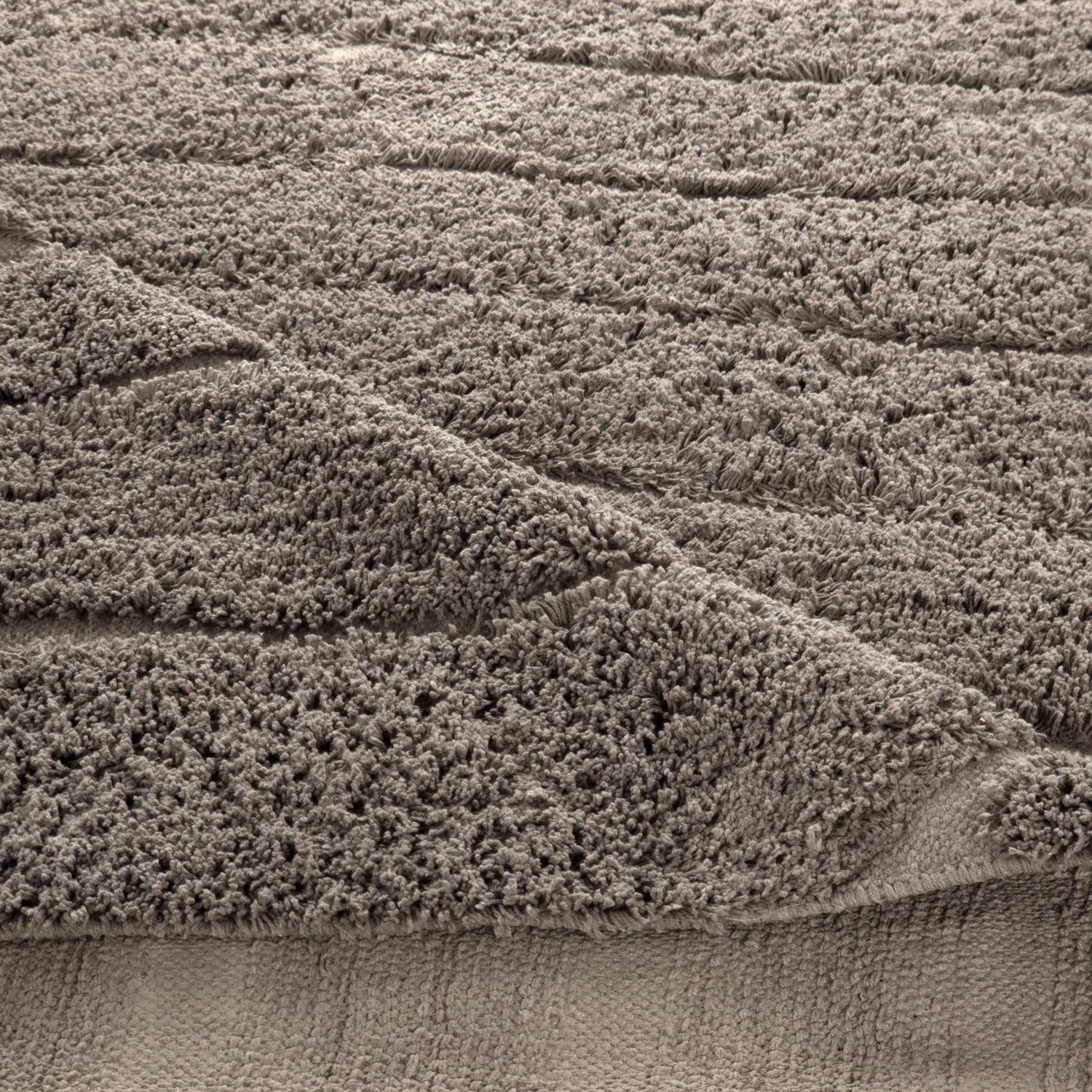 Hochflorteppiche - Farley Natural Cotton Shaggy (taupe)