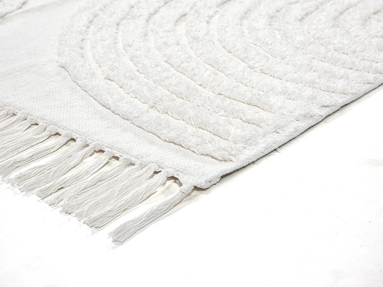 Hochflorteppiche - Jovie Natural Cotton Shaggy (offwhite)