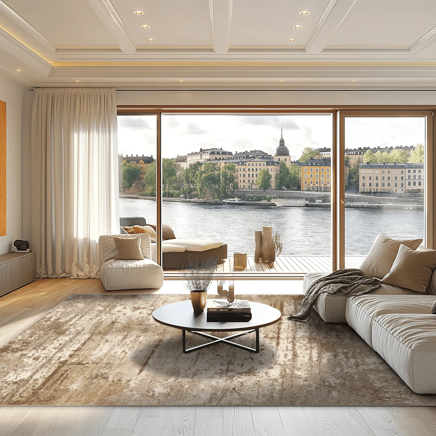Wilton-Teppich - Kebira (beige)