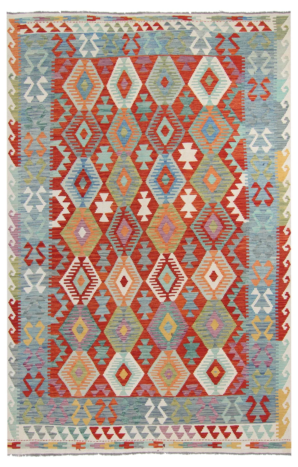 Orientalischer Kelim-Teppich 297 x 199 cm