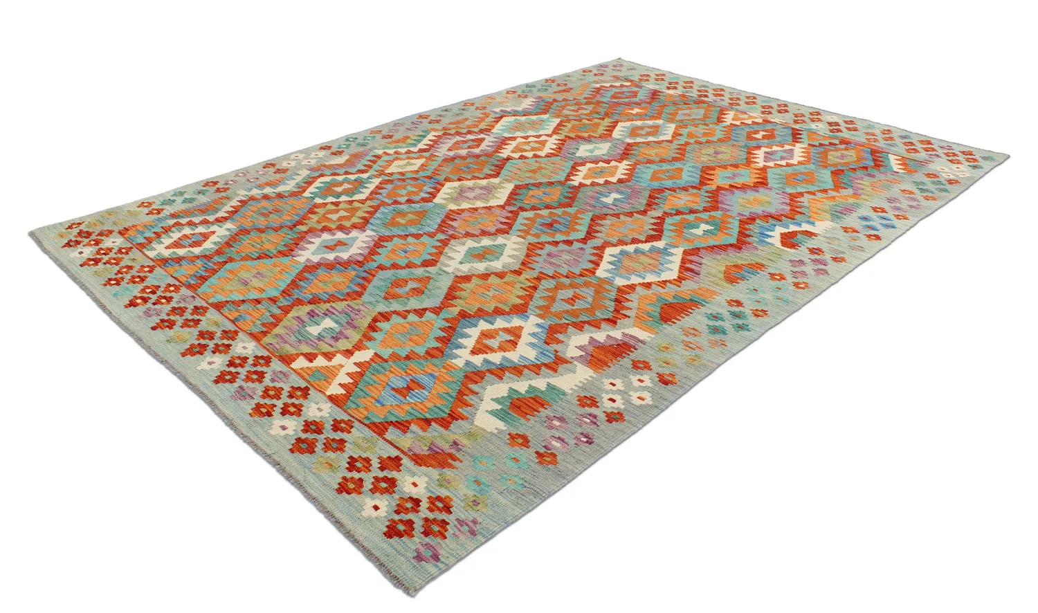 Orientalischer Kelim-Teppich 293 x 204 cm