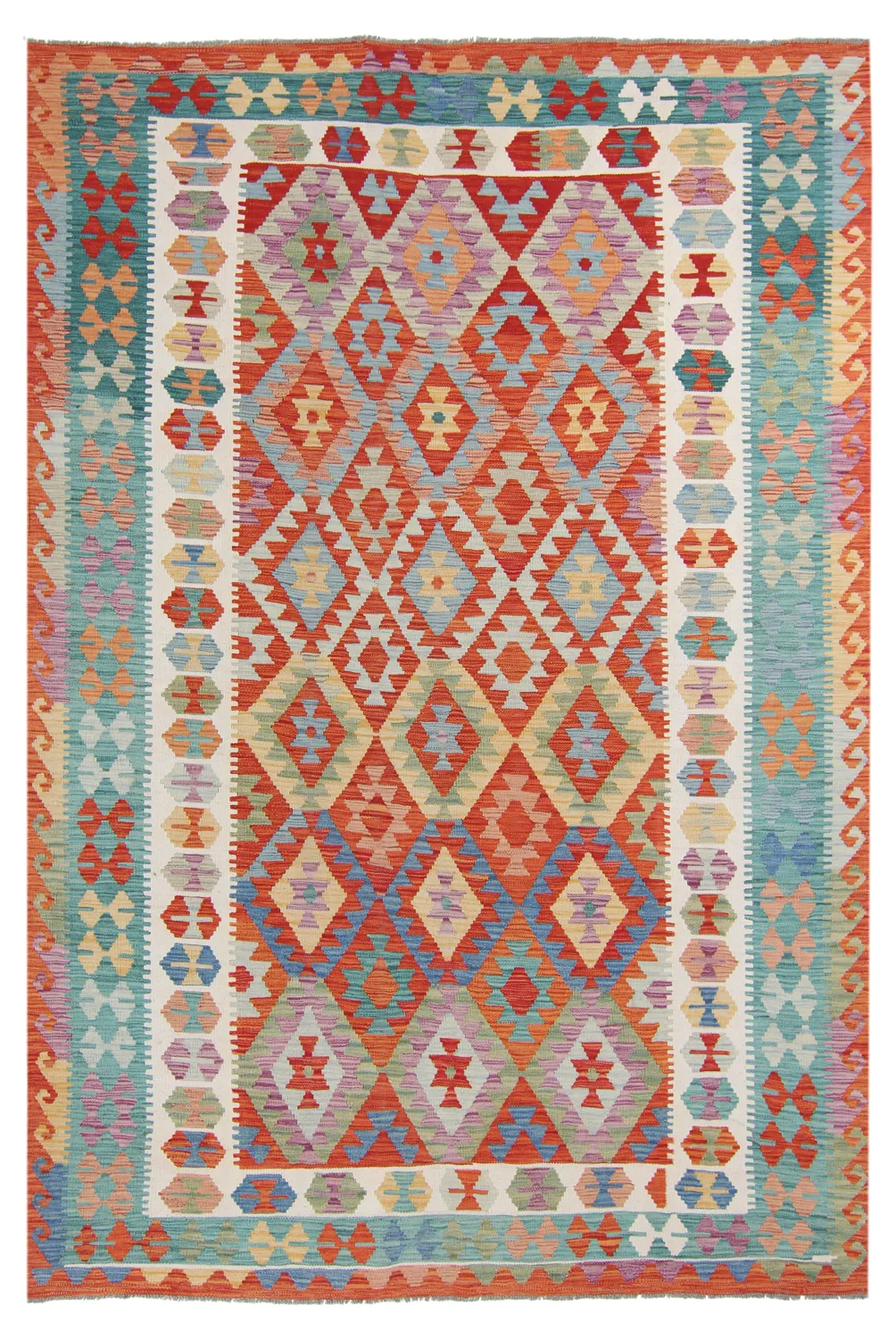 Orientalischer Kelim-Teppich 295 x 202 cm