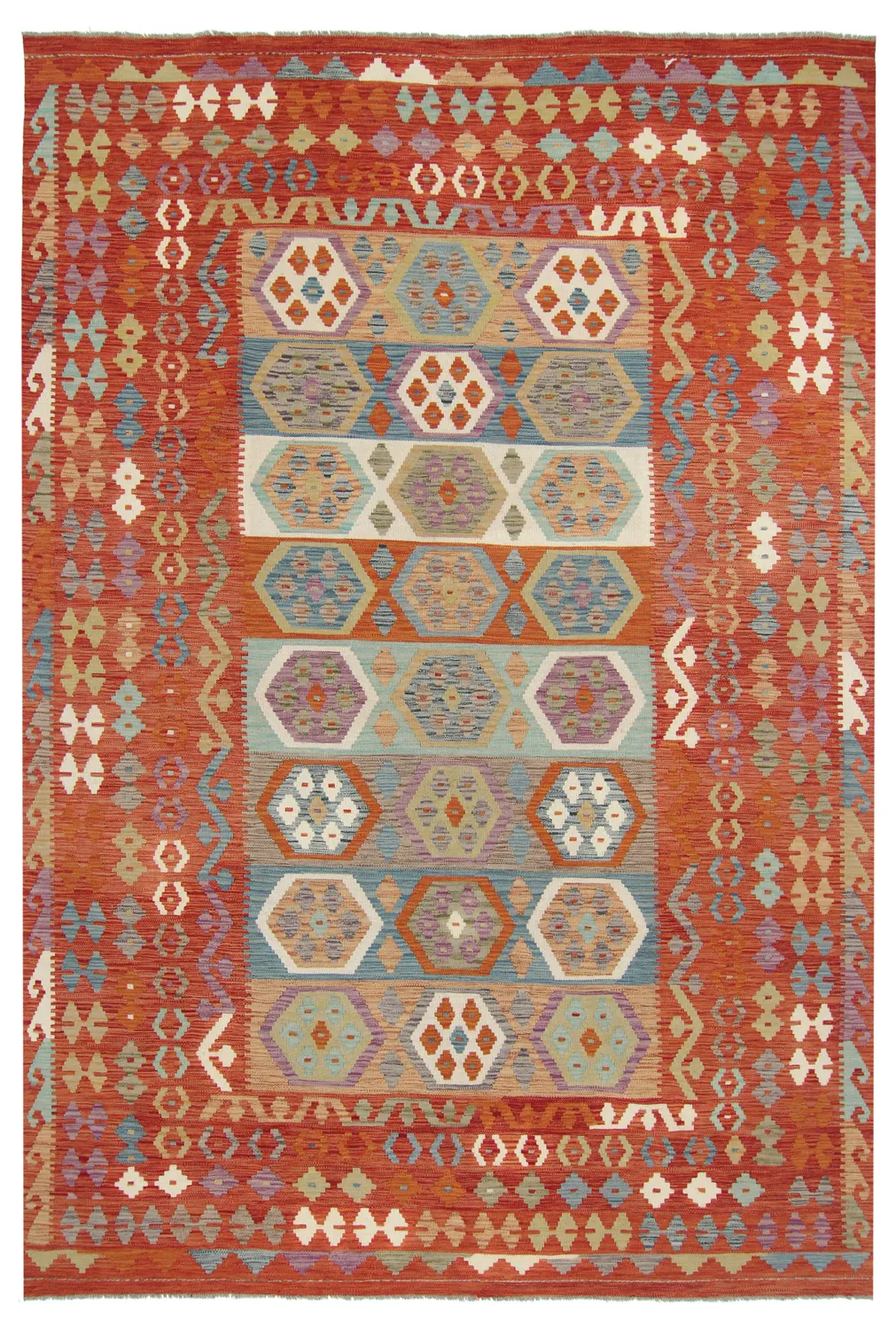 Orientalischer Kelim-Teppich 301 x 200 cm