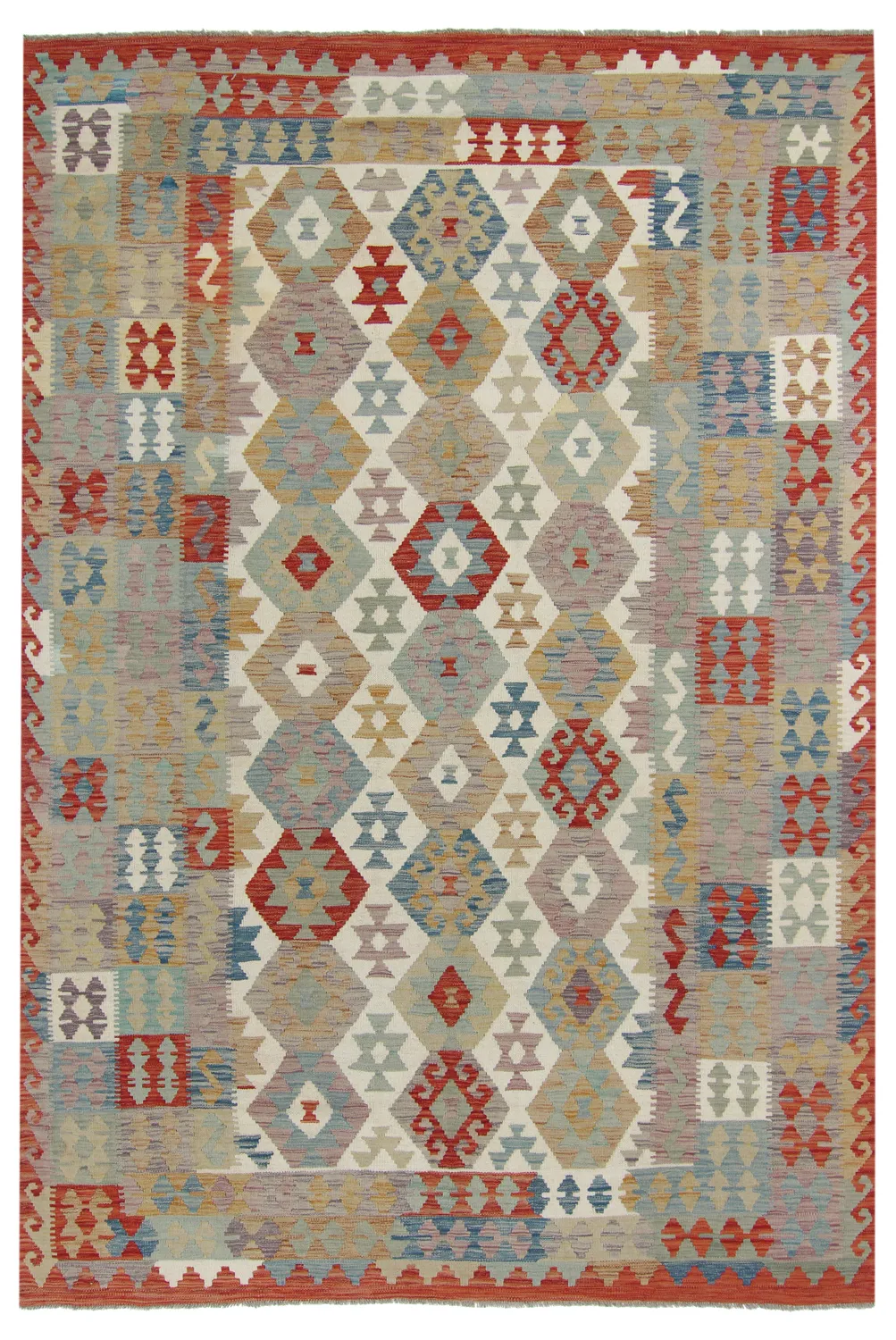Orientalischer Kelim-Teppich 294 x 204 cm