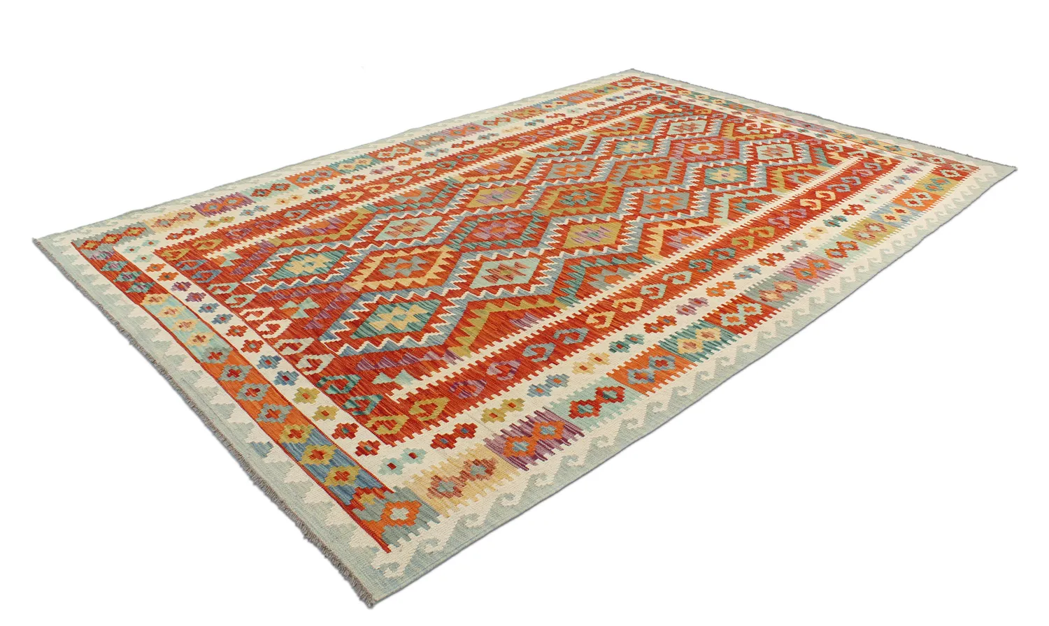 Orientalischer Kelim-Teppich 300 x 204 cm