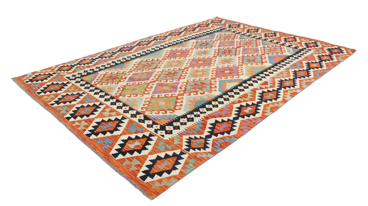 Orientalischer Kelim-Teppich 298 x 204 cm