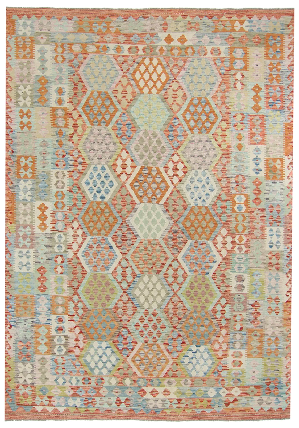 Orientalischer Kelim-Teppich 343 x 248 cm