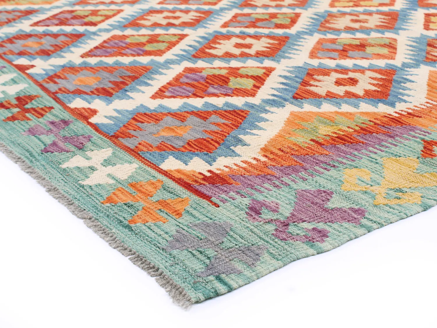 Orientalischer Kelim-Teppich 239 x 166 cm