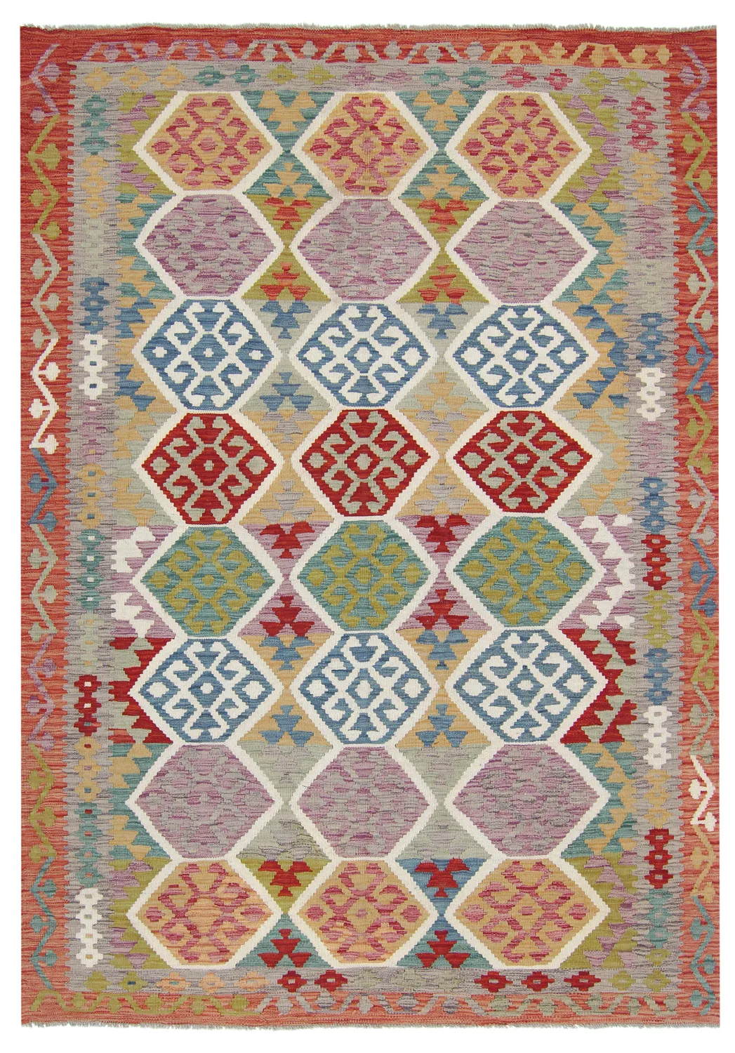 Orientalischer Kelim-Teppich 237 x 163 cm